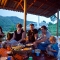Abendessen bei den Karen (Bergvolk an der Grenze zu Burma)